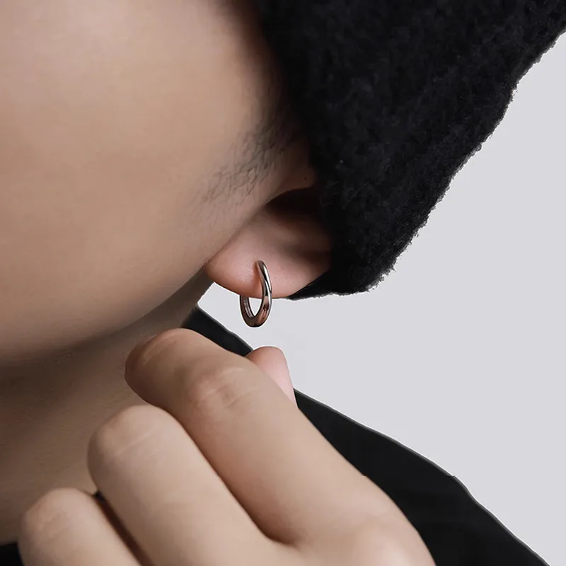 FOREVER MELODY 925 Sterling Silver Earrings Unisex-4