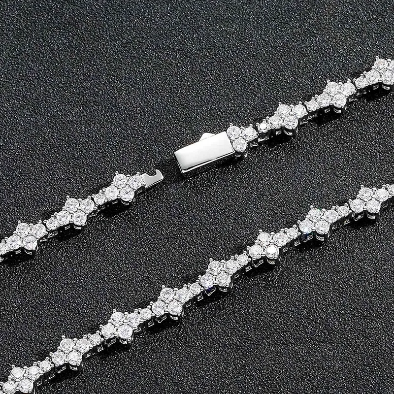 FOREVER MELODY Copper/Zircon Bracelets Unisex-5