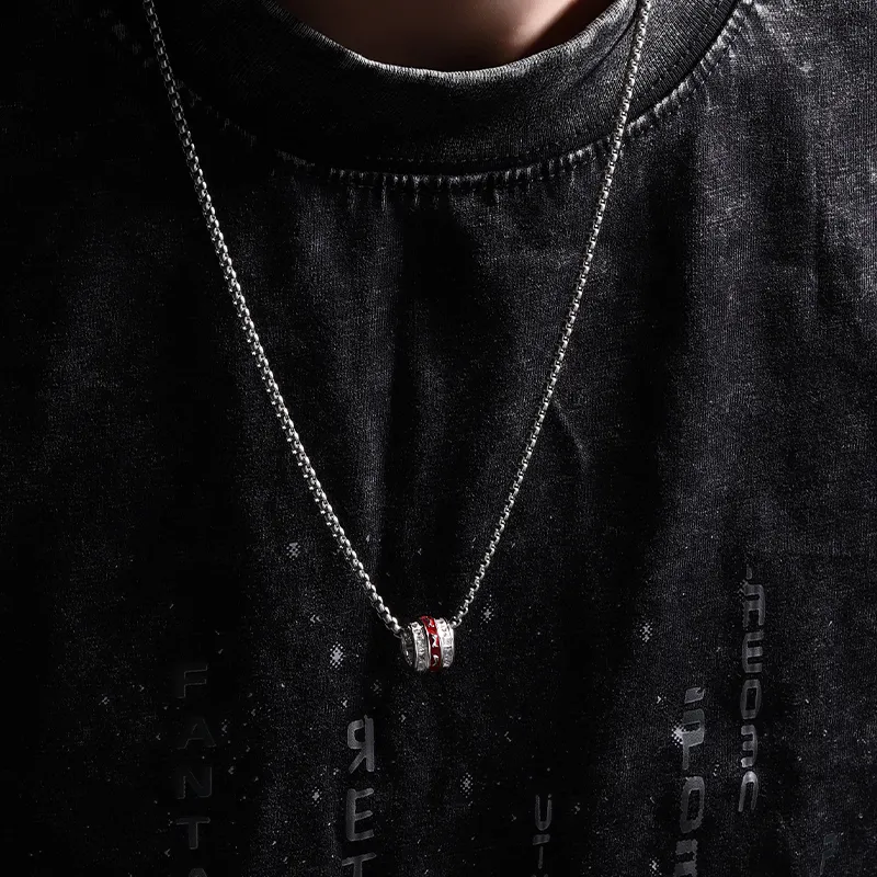 FOREVER MELODY Sterling Silver Necklaces Men's-4