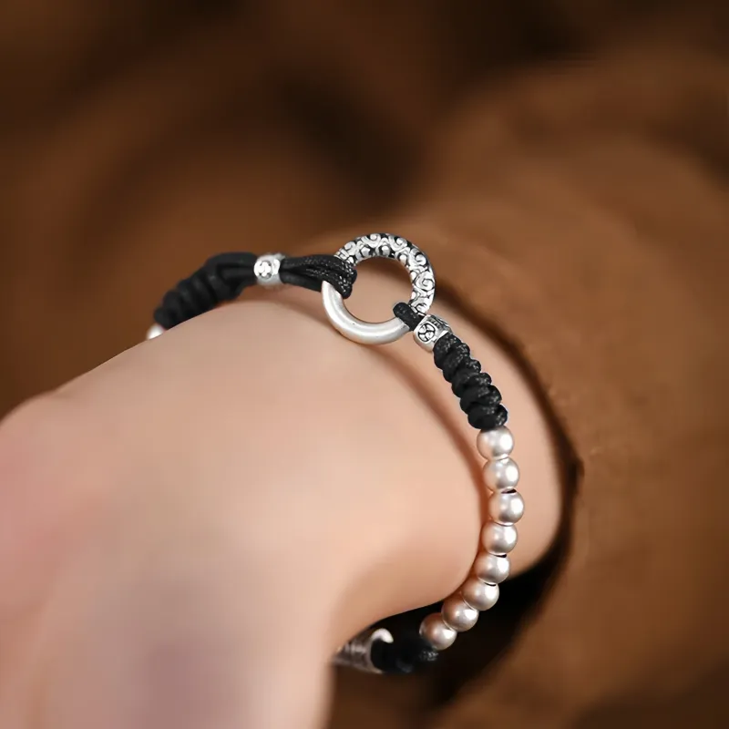 FOREVER MELODY Sterling Silver Bracelets Men's-4