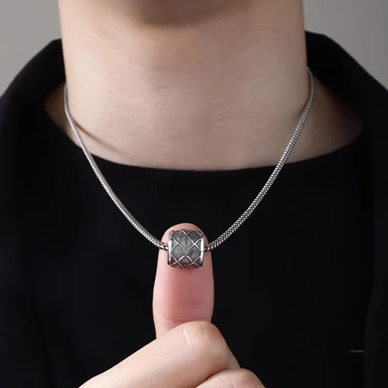 FOREVER MELODY 925 Sterling Silver Necklaces Unisex-4