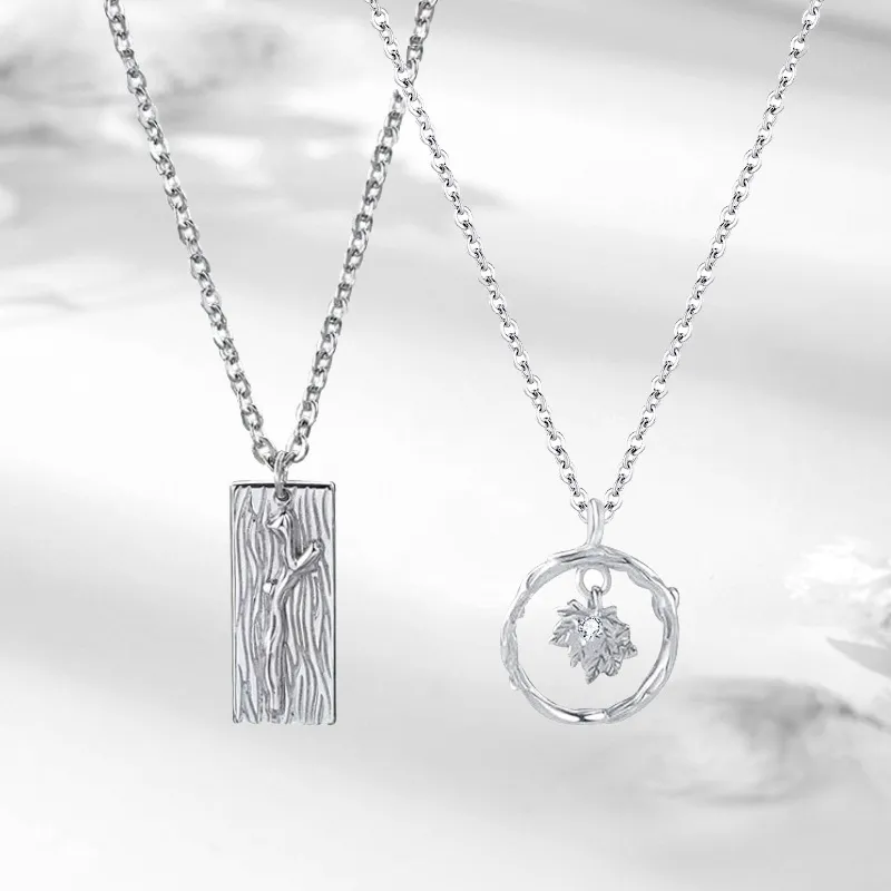 FOREVER MELODY Copper Necklaces Unisex-5