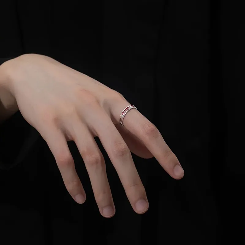 FOREVER MELODY 925 Sterling Silver Rings Unisex-3