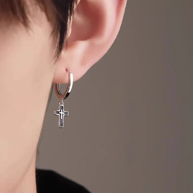 FOREVER MELODY 925 Sterling Silver Earrings Unisex-5
