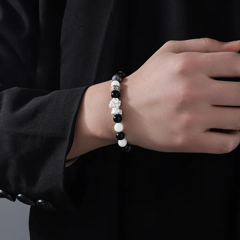 FOREVER MELODY White Jade Bodhi Bracelets Unisex-1