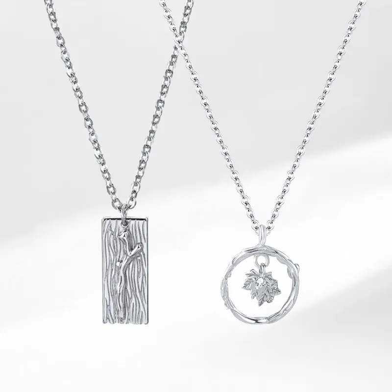 FOREVER MELODY Copper Necklaces Unisex-4
