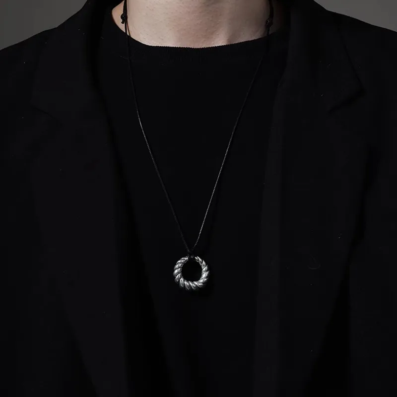 FOREVER MELODY Copper Necklaces Men's-3