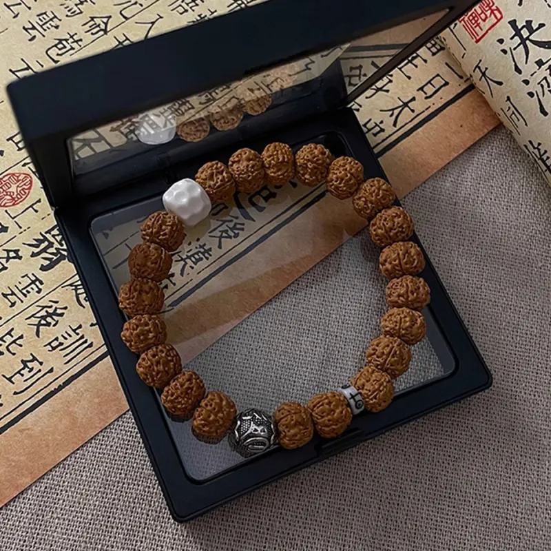 FOREVER MELODY King Kong Bodhi Seeds Bracelets Men's-3