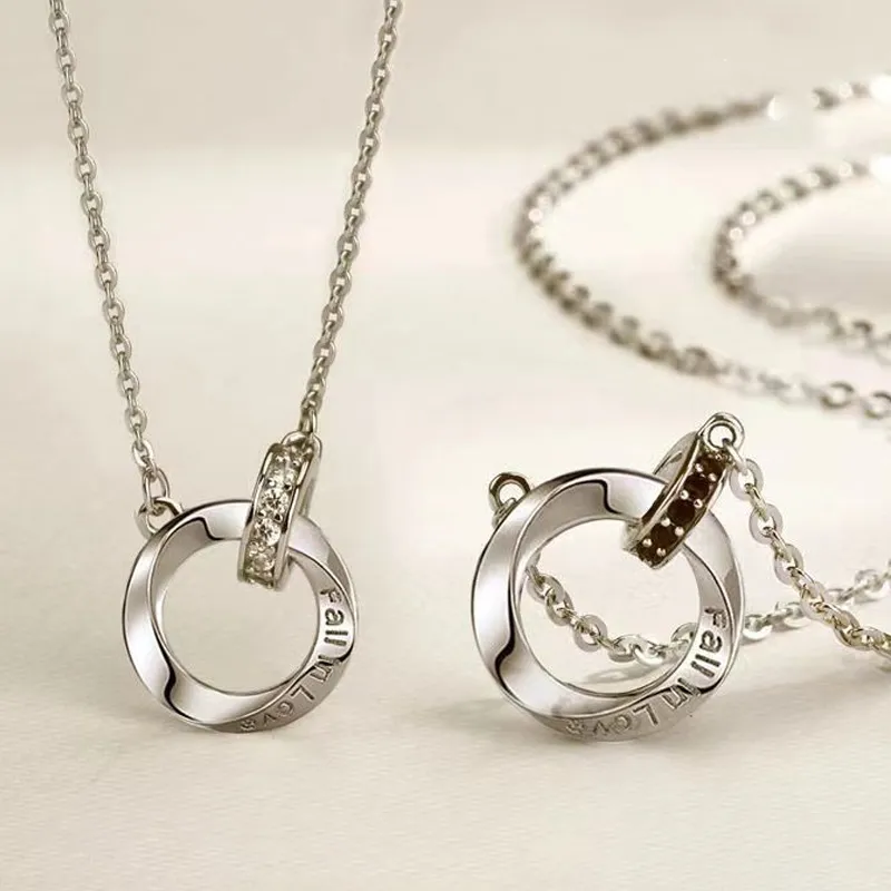 FOREVER MELODY Copper Necklaces Unisex-5