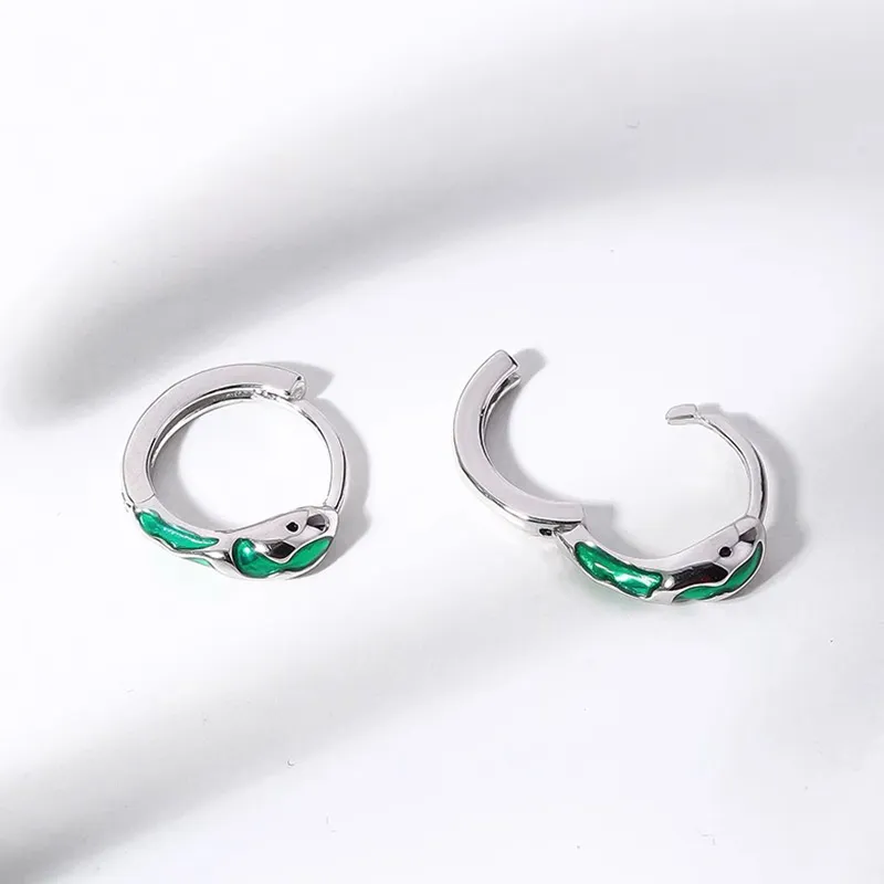 FOREVER MELODY Sterling Silver Earrings Men's-6
