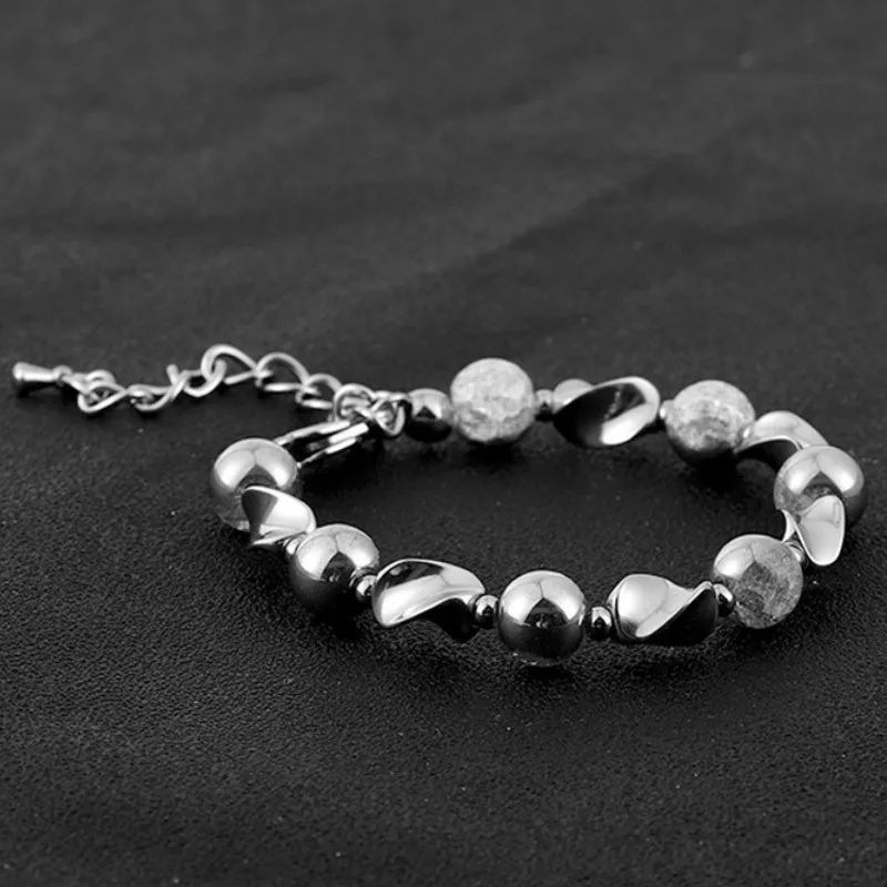 FOREVER MELODY Titanium Steel Bracelets Men's-10
