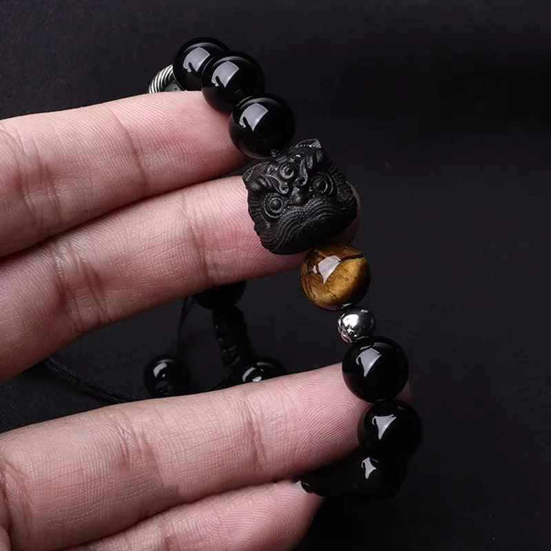 FOREVER MELODY Agate Bracelets Men's-6