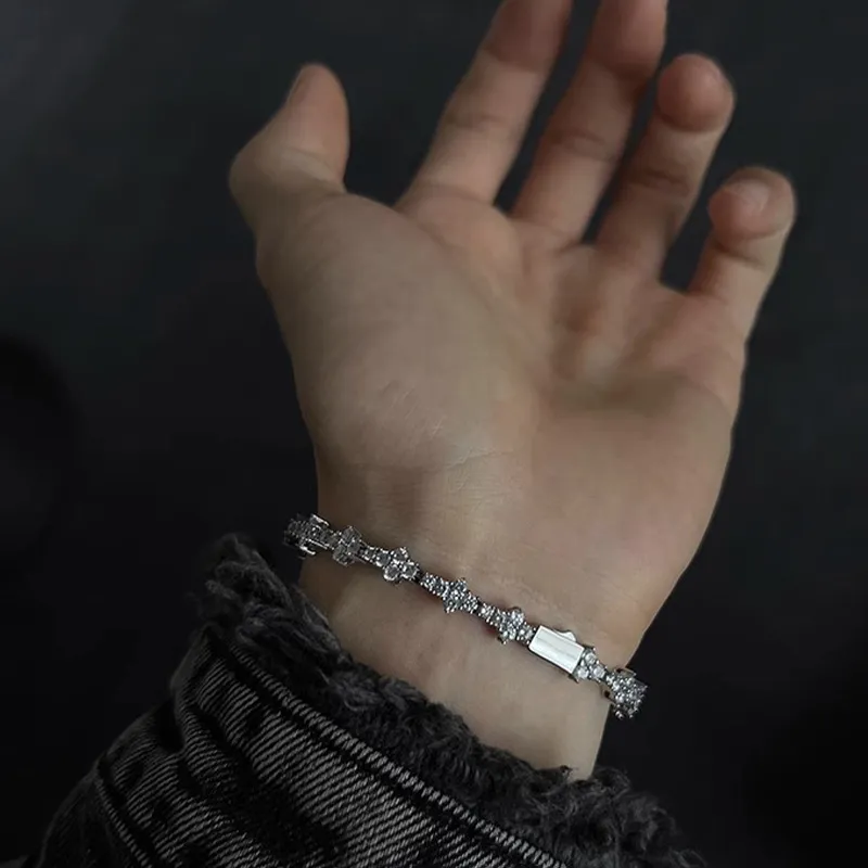 FOREVER MELODY Copper/Zircon Bracelets Unisex-4