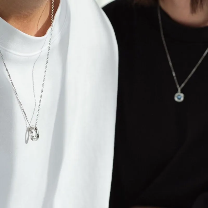 FOREVER MELODY Copper Necklaces Unisex-5