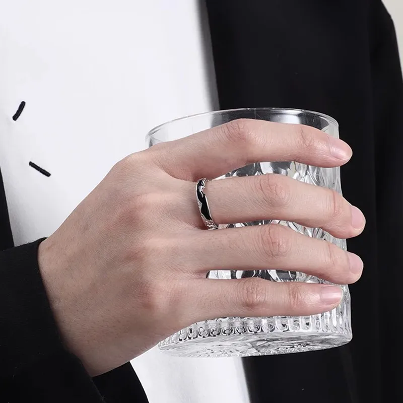 FOREVER MELODY 999 Fine Silver Rings Men's-3