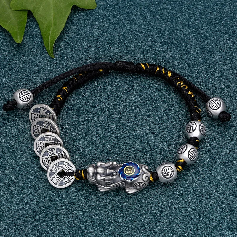 FOREVER MELODY Sterling Silver Bracelets Men's-3