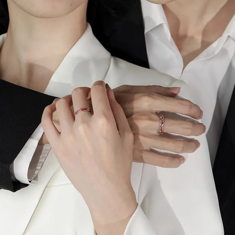 FOREVER MELODY 999 Fine Silver Rings Unisex-4