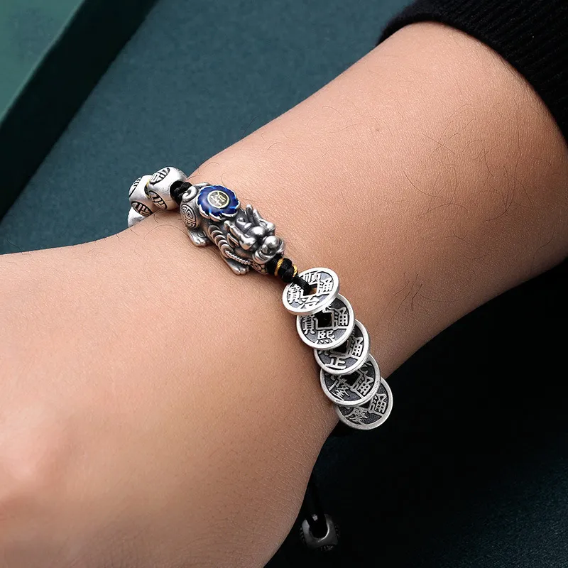 FOREVER MELODY Sterling Silver Bracelets Men's-2
