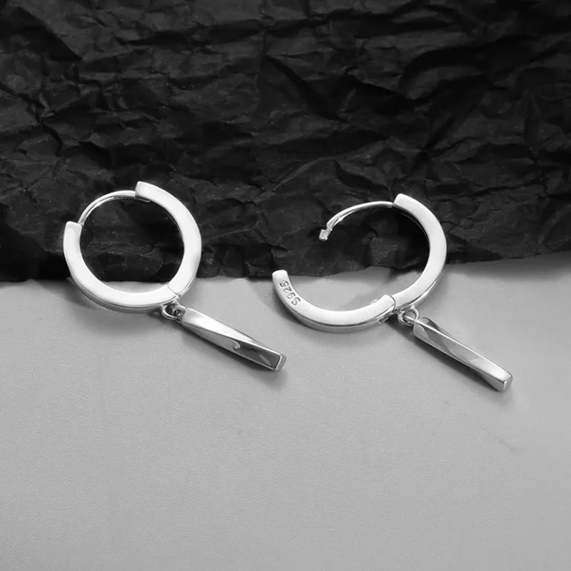 FOREVER MELODY 925 Sterling Silver Earrings Unisex-2