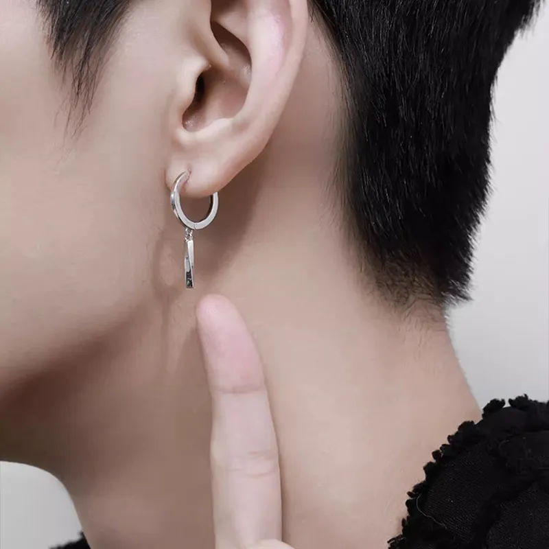 FOREVER MELODY 925 Sterling Silver Earrings Unisex-6