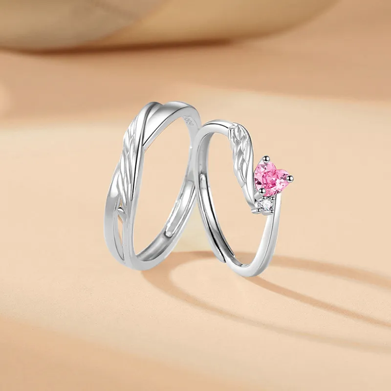 FOREVER MELODY 999 Fine Silver Rings Unisex-3