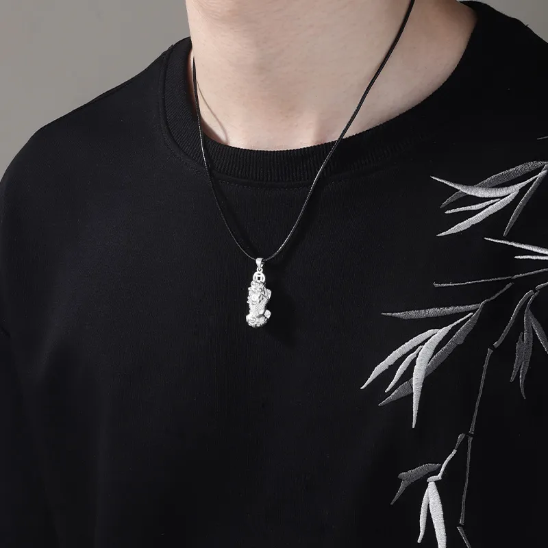 FOREVER MELODY 999 Fine Silver Necklaces Unisex-1