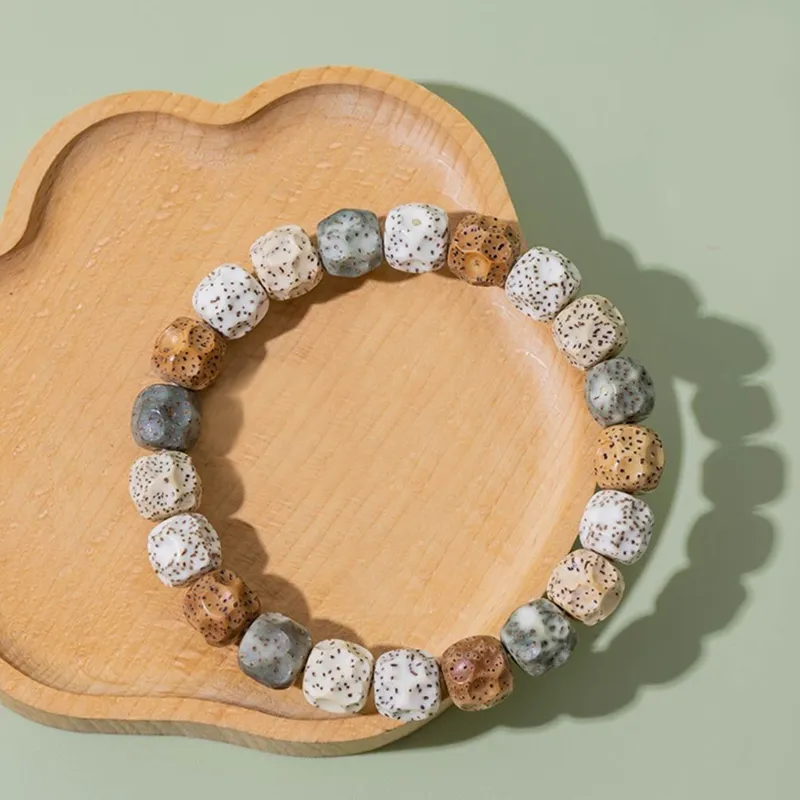FOREVER MELODY Star Moon Bodhi Seeds Bracelets Men's-6