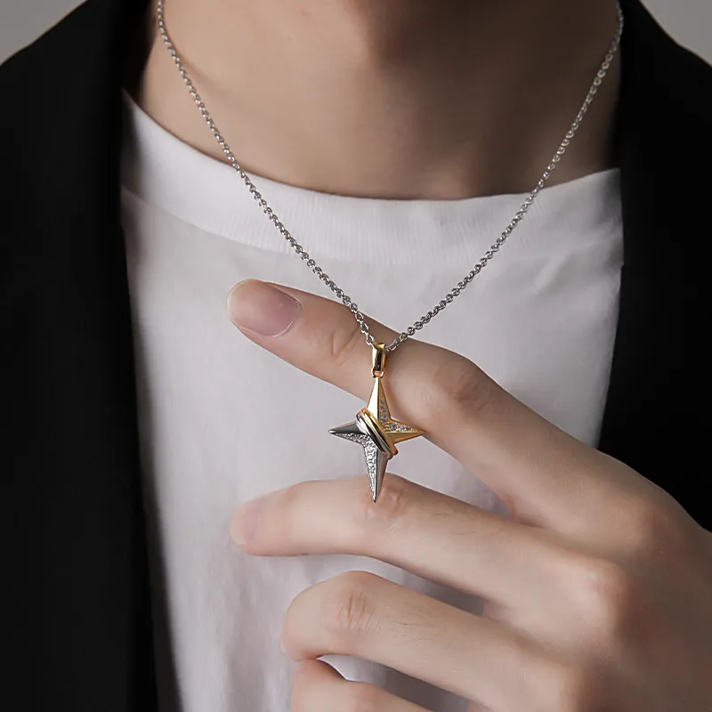FOREVER MELODY 925 Sterling Silver Necklaces Unisex-6