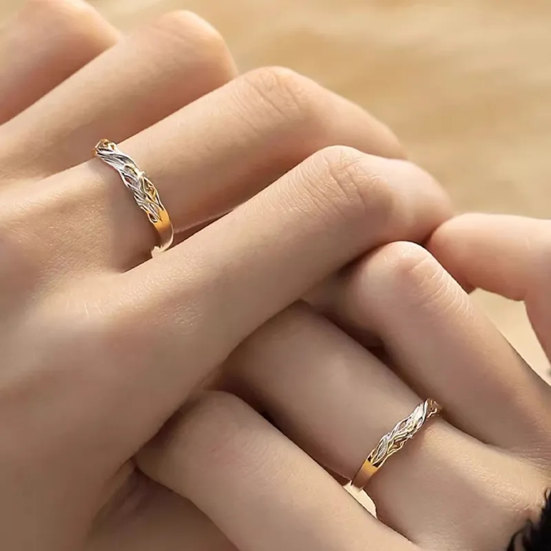FOREVER MELODY 925 Sterling Silver Rings Unisex-6