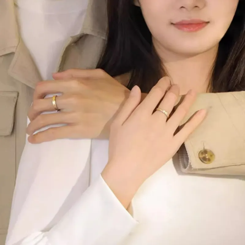 FOREVER MELODY 925 Sterling Silver Rings Unisex-4