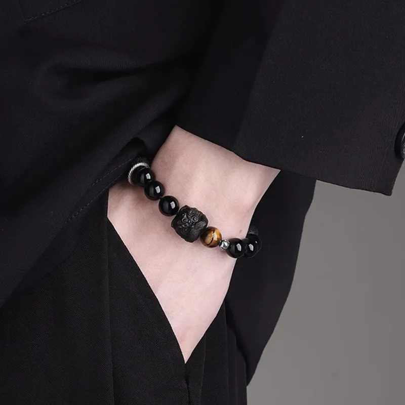 FOREVER MELODY Agate Bracelets Men's-3