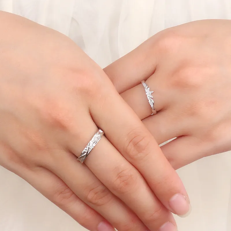 FOREVER MELODY 999 Fine Silver Rings Unisex-2