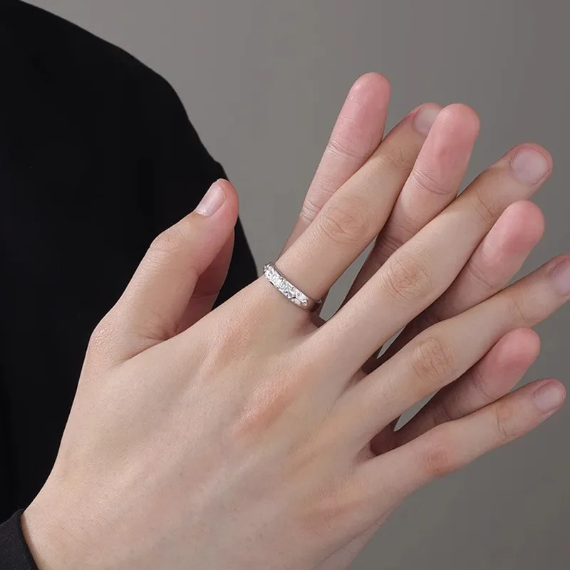 FOREVER MELODY Sterling Silver Rings Unisex-2