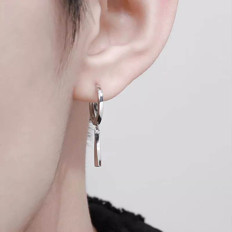 FOREVER MELODY 925 Sterling Silver Earrings Unisex-1