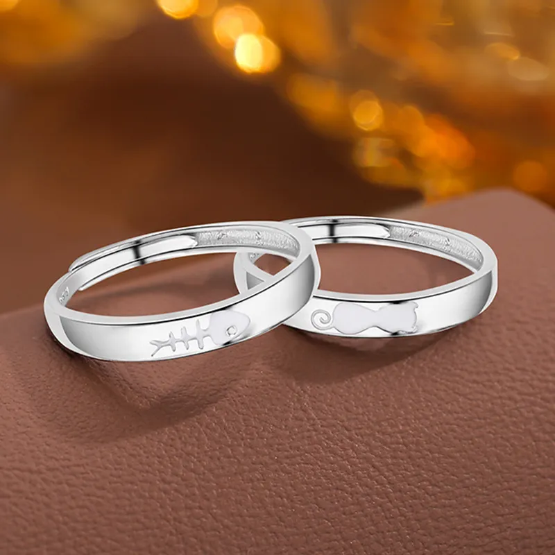 FOREVER MELODY 999 Fine Silver Rings Unisex-1