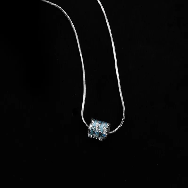 FOREVER MELODY 925 Sterling Silver Necklaces Unisex-6