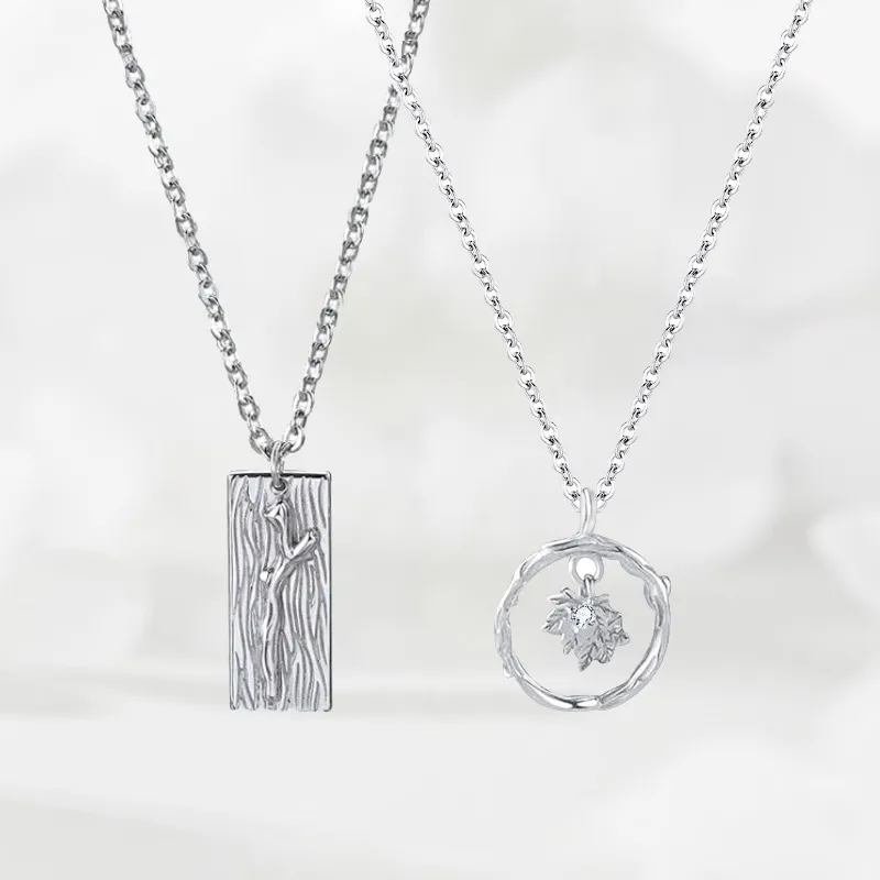 FOREVER MELODY Copper Necklaces Unisex-3