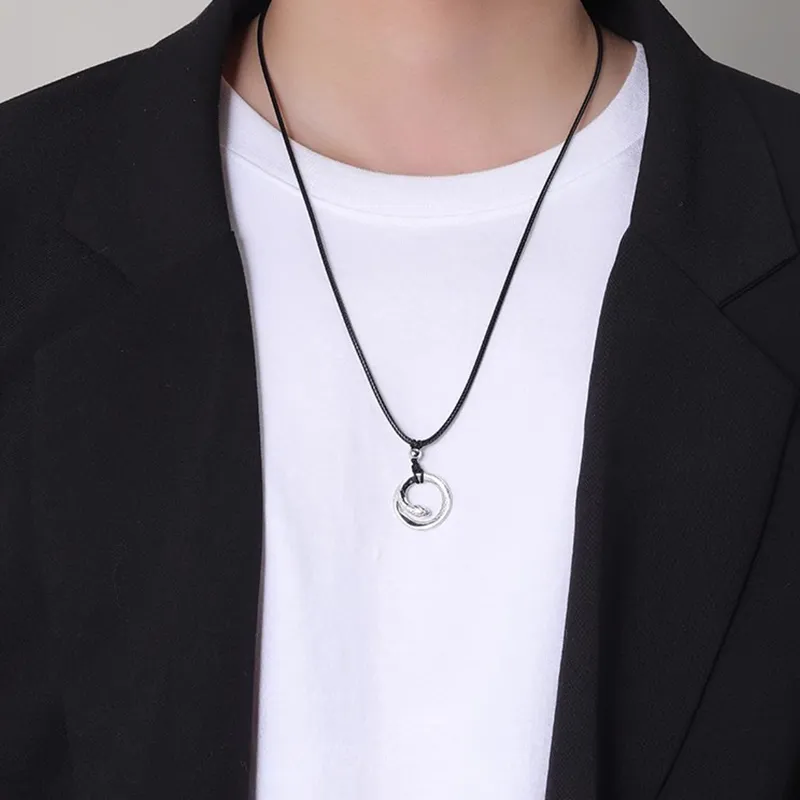 FOREVER MELODY 999 Fine Silver Necklaces Men's-7