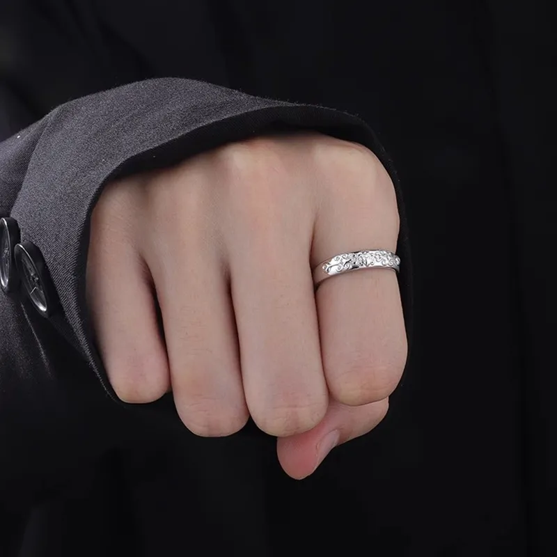 FOREVER MELODY Sterling Silver Rings Unisex-7