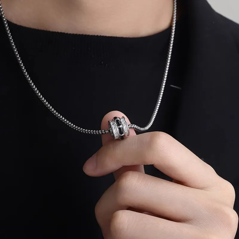 FOREVER MELODY 999 Fine Silver Necklaces Men's-3