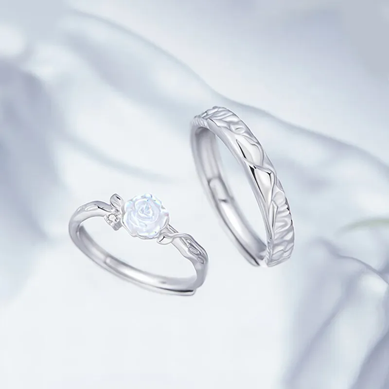 FOREVER MELODY 999 Fine Silver Rings Unisex-6