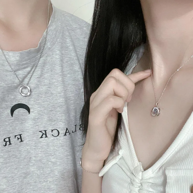 FOREVER MELODY Copper Necklaces Unisex-3