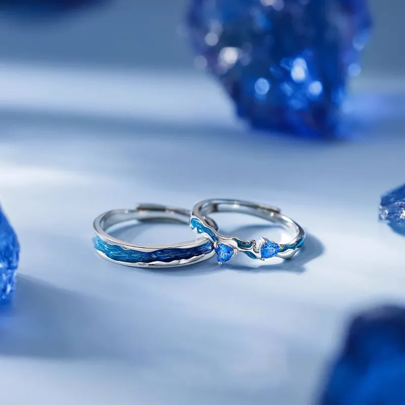 FOREVER MELODY 999 Fine Silver Rings Unisex-2
