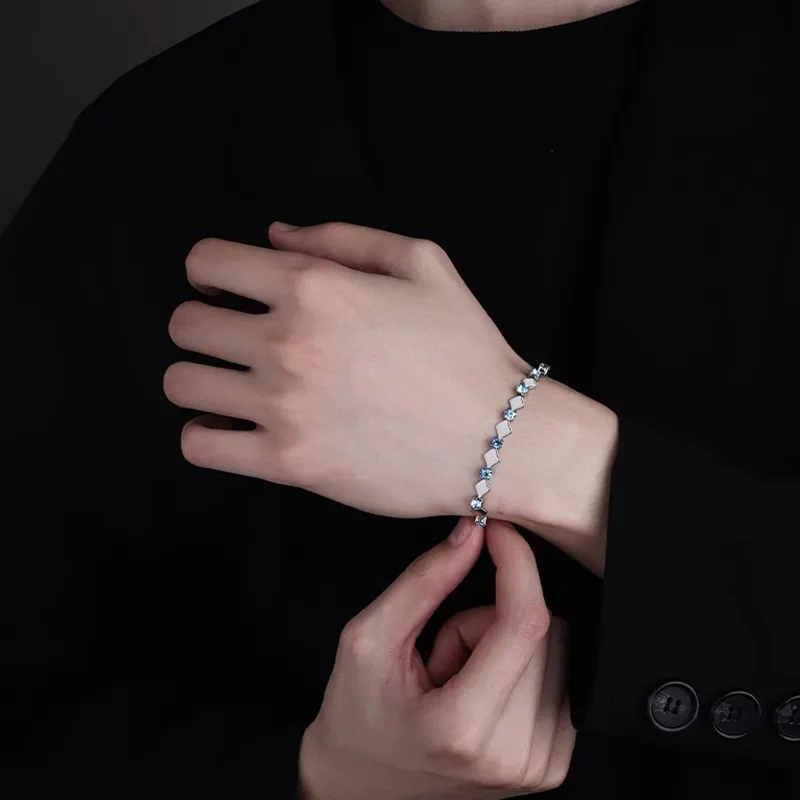 FOREVER MELODY Titanium Steel Bracelets Unisex-6