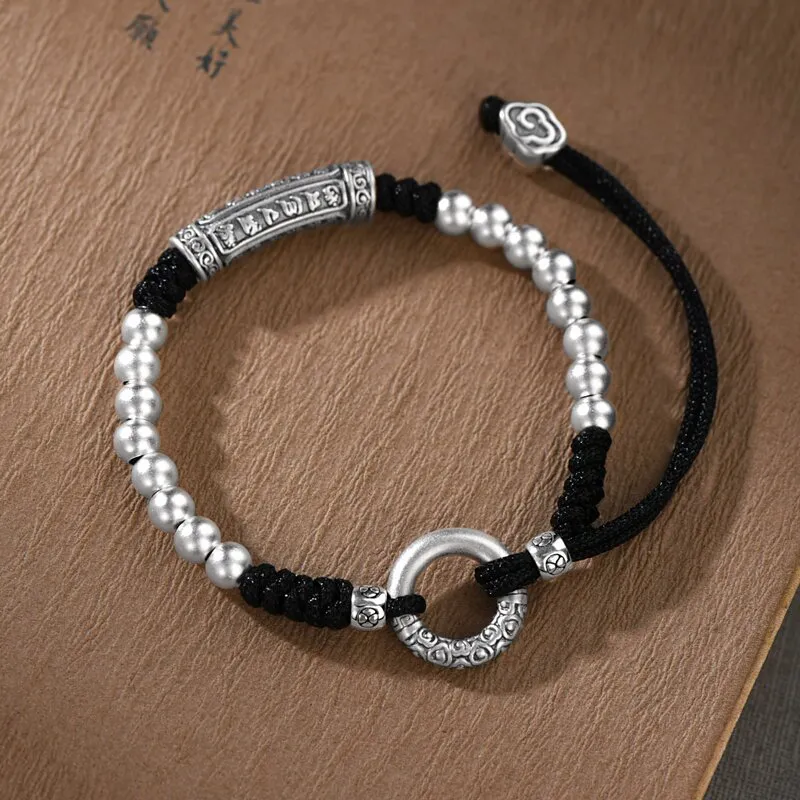 FOREVER MELODY Sterling Silver Bracelets Men's-2