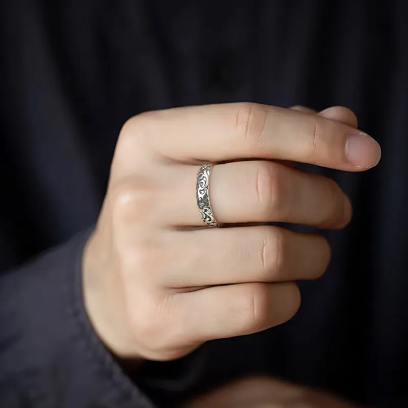 FOREVER MELODY S925 Silver Rings Men's-2