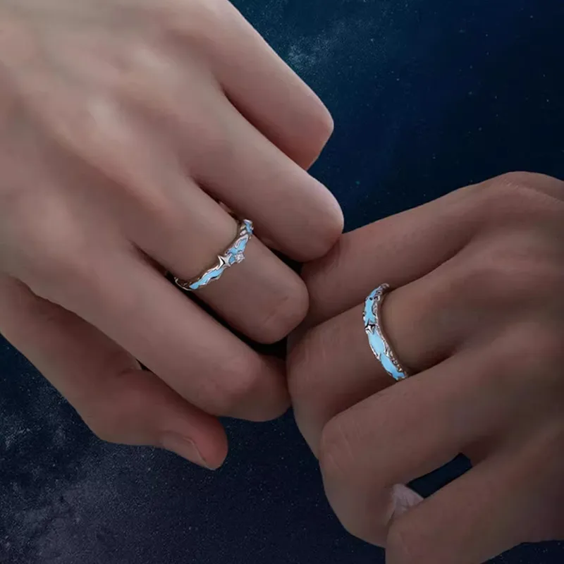 FOREVER MELODY 925 Sterling Silver Rings Unisex-2
