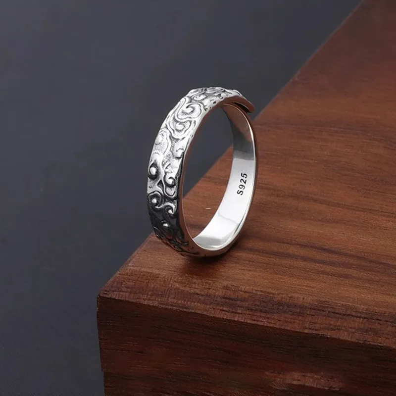 FOREVER MELODY 925 Sterling Silver Rings Unisex-4