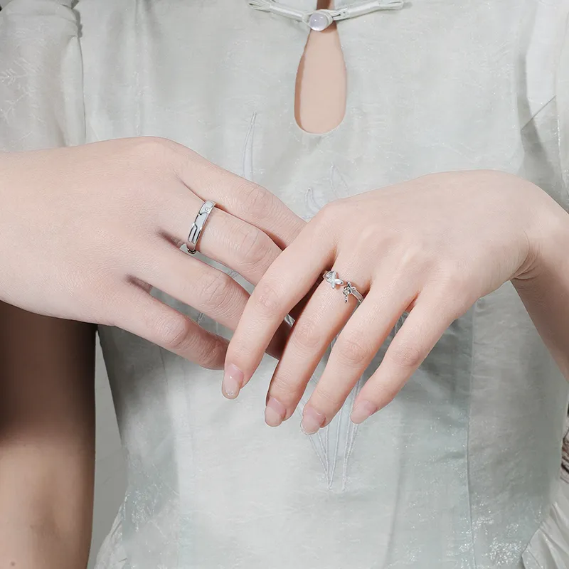 FOREVER MELODY Copper Rings Unisex-5