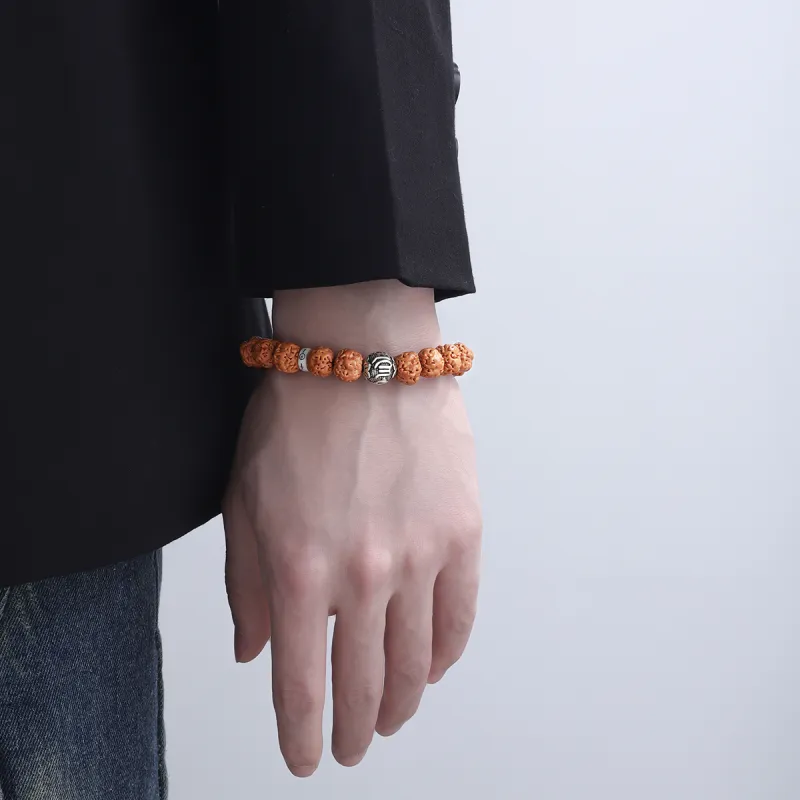FOREVER MELODY King Kong Bodhi Seeds Bracelets Men's-2